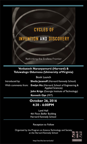 Cycles of Invention and Discovery event poster