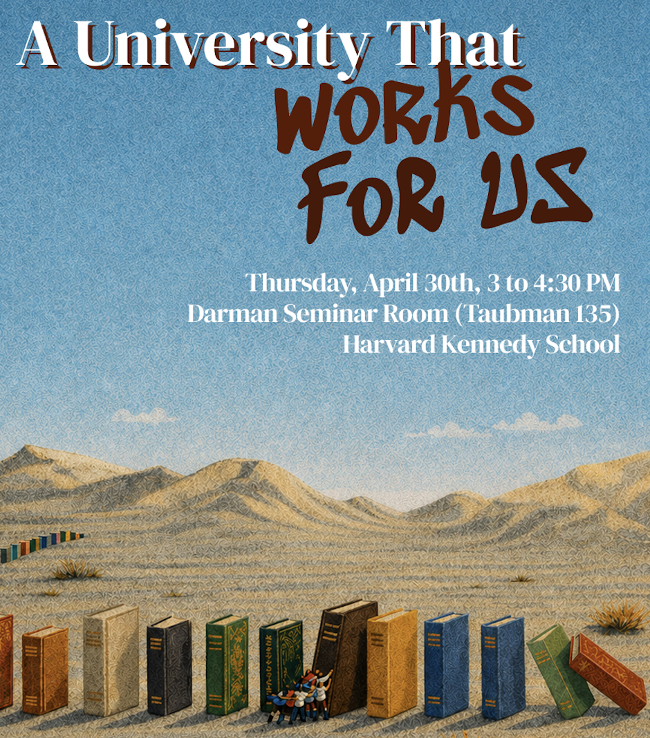 A University That Works For Us event